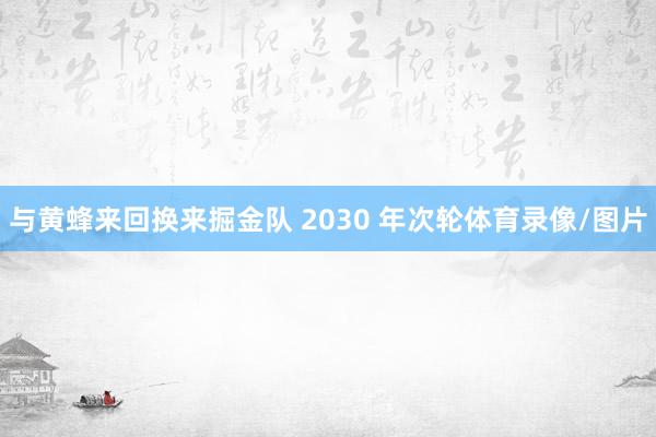 与黄蜂来回换来掘金队 2030 年次轮体育录像/图片