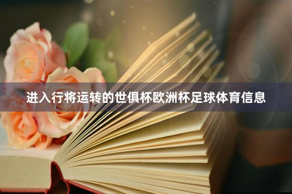 进入行将运转的世俱杯欧洲杯足球体育信息