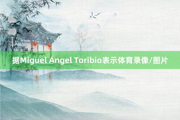 据Miguel Ángel Toribio表示体育录像/图片